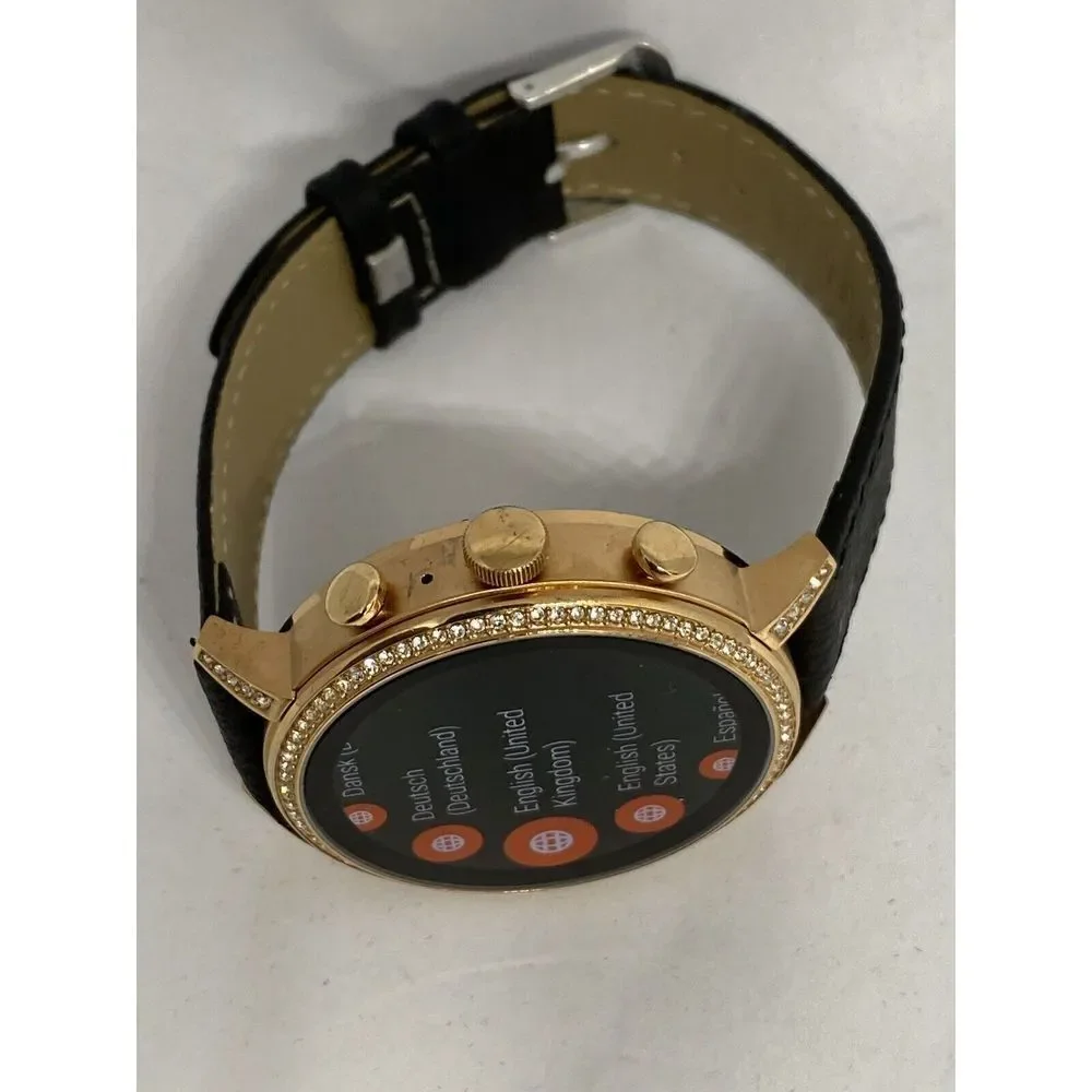 Fossil Gen 4 Authentic Digital Dial Smart Watch Custom Band FTW6015 LT295